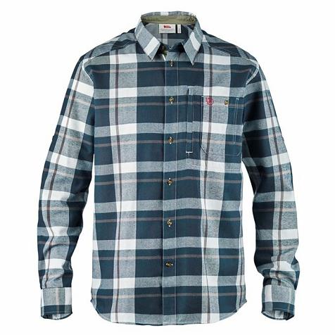 Fjällräven Fjällglim Shirts Dark Blue Singapore For Men (SG-626738)